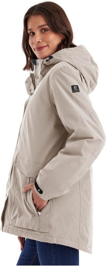 Killtec Functioneel jack Dames Jas Waterdichte ademende damesjas met afneembare capuchon - Foto 6