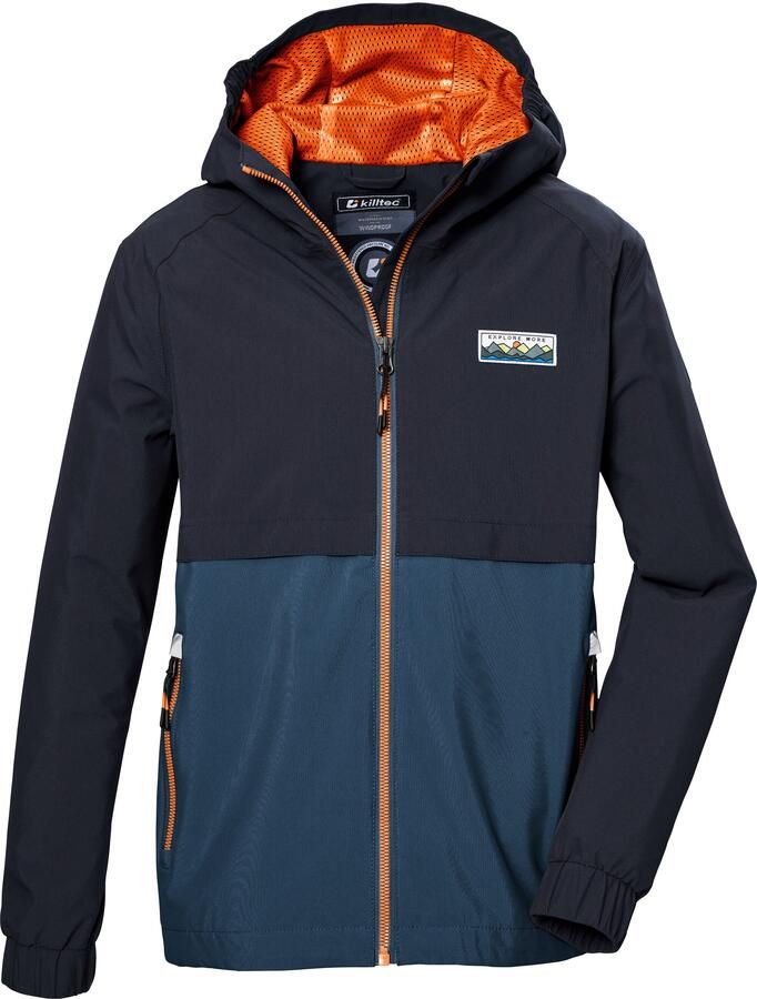 Killtec Functioneel jack KOS 141 BYS JCKT Waterdichte kinderjas Colourblock reflecterend - Foto 6