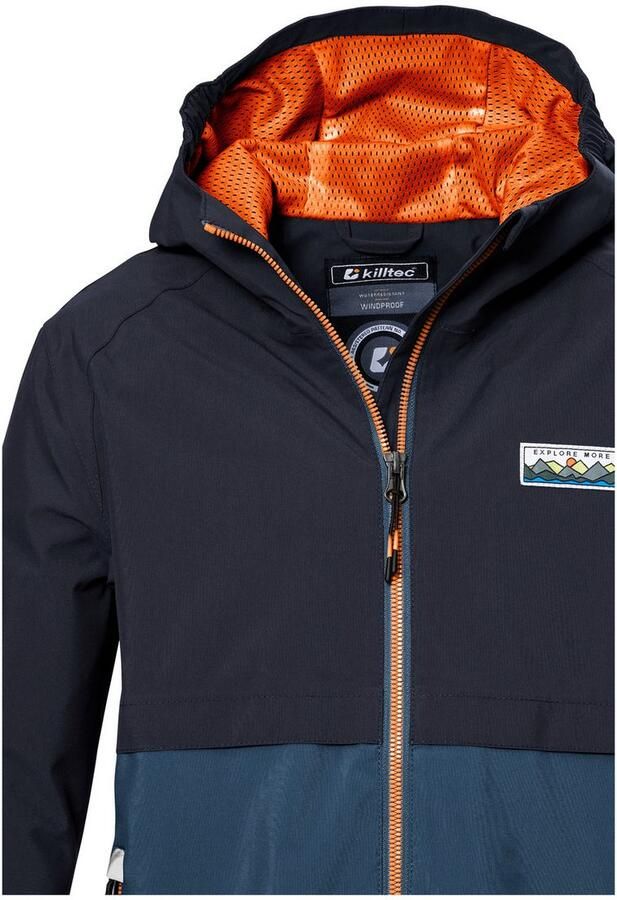 Killtec Functioneel jack KOS 141 BYS JCKT Waterdichte kinderjas Colourblock reflecterend - Foto 3