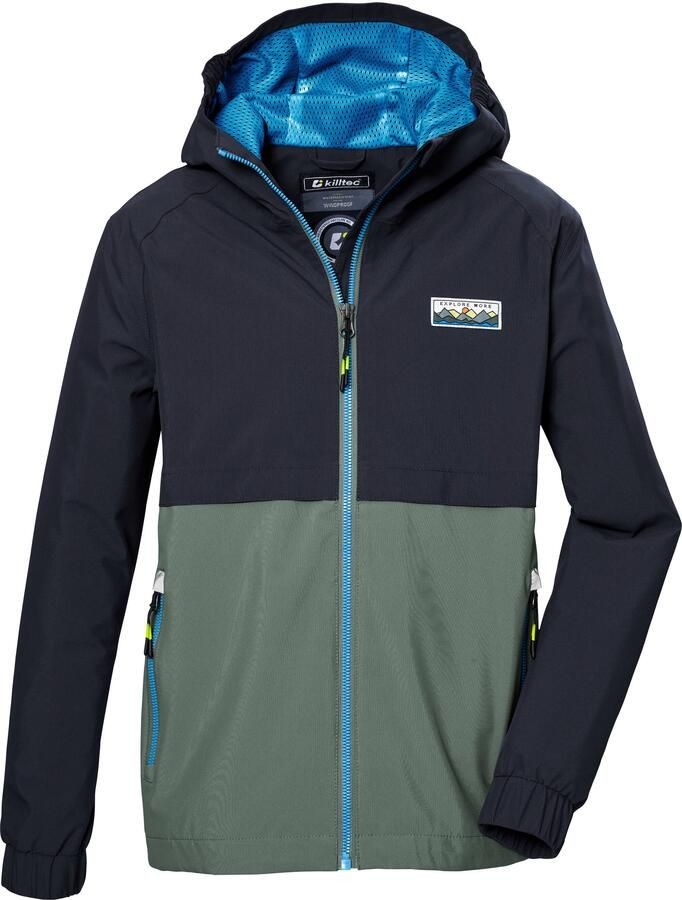 Killtec Functioneel jack KOS 141 BYS JCKT Waterdichte kinderjas Colourblock reflecterend - Foto 6