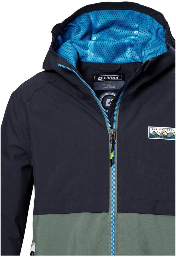 Killtec Functioneel jack KOS 141 BYS JCKT Waterdichte kinderjas Colourblock reflecterend - Foto 3