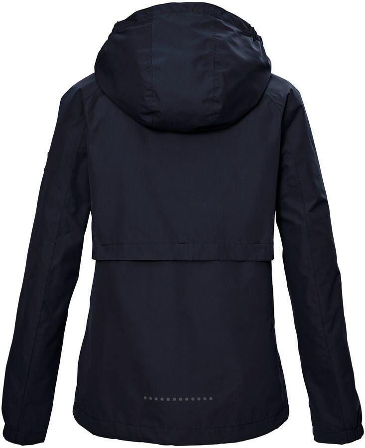 Killtec Functioneel jack KOS 149 GRLS JCKT verstelbare capuchon wind- en waterdicht pfas-vrij geïmpregneerd