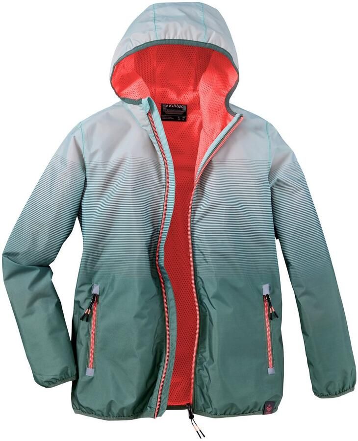 Killtec Functioneel jack KOS 151 GRLS JCKT Water- en winddichte meisjesjas met reflecterende elementen