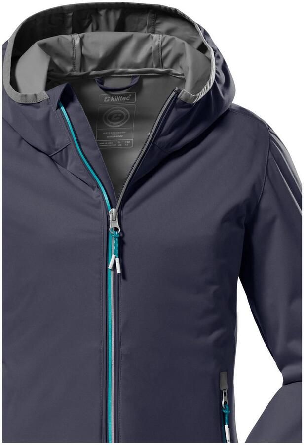 Killtec Functioneel jack KOS 164 GRLS JCKT Ultralichte waterafstotende meisjesjas opvouwbaar reflecterend - Foto 4