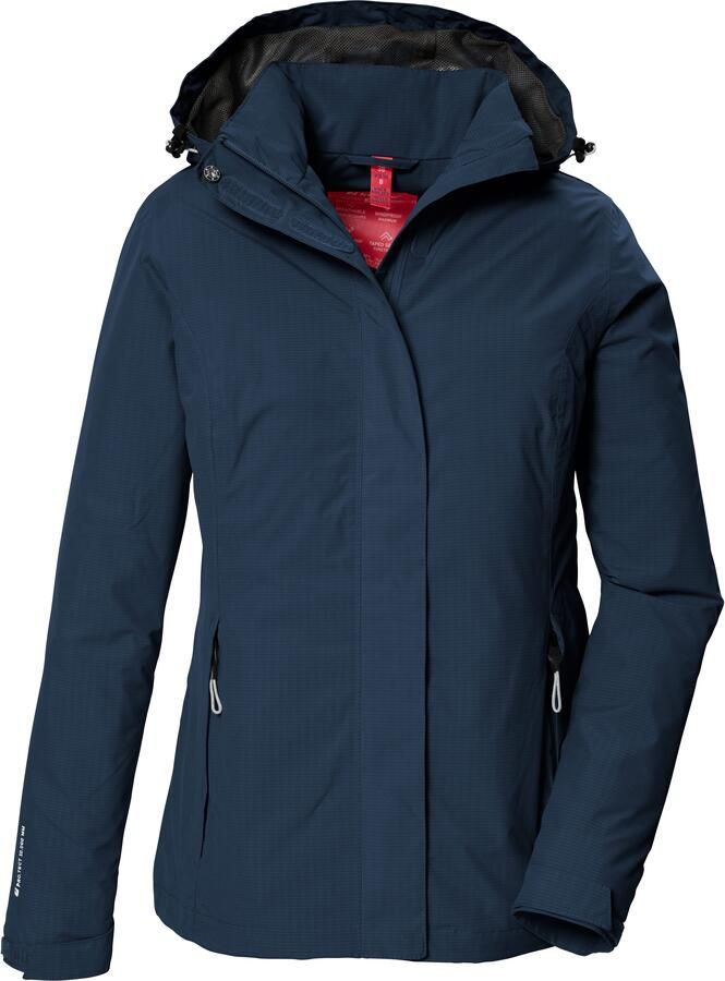 Killtec Functioneel jack KOS 362 WMN JCKT Water- en winddicht ademend verstelbare capuchon - Foto 2