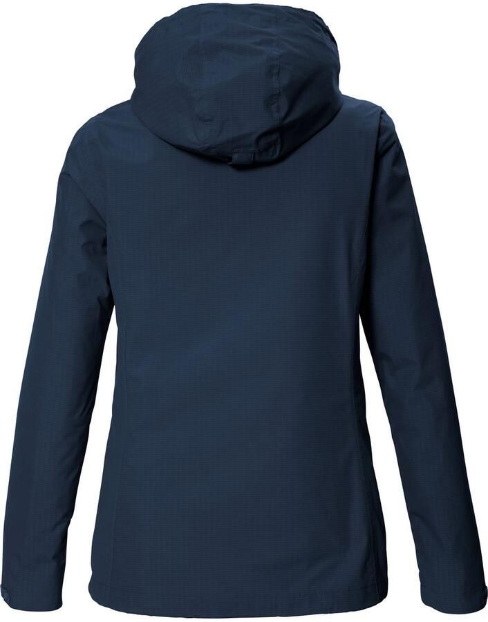 Killtec Functioneel jack KOS 362 WMN JCKT Water- en winddicht ademend verstelbare capuchon