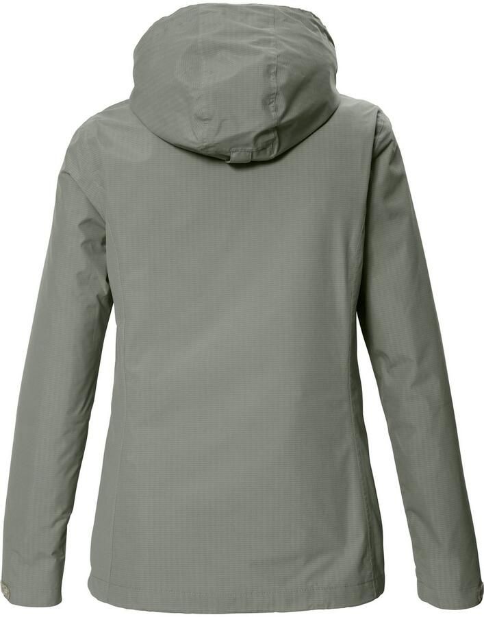 Killtec Functioneel jack KOS 362 WMN JCKT Water- en winddicht ademend verstelbare capuchon