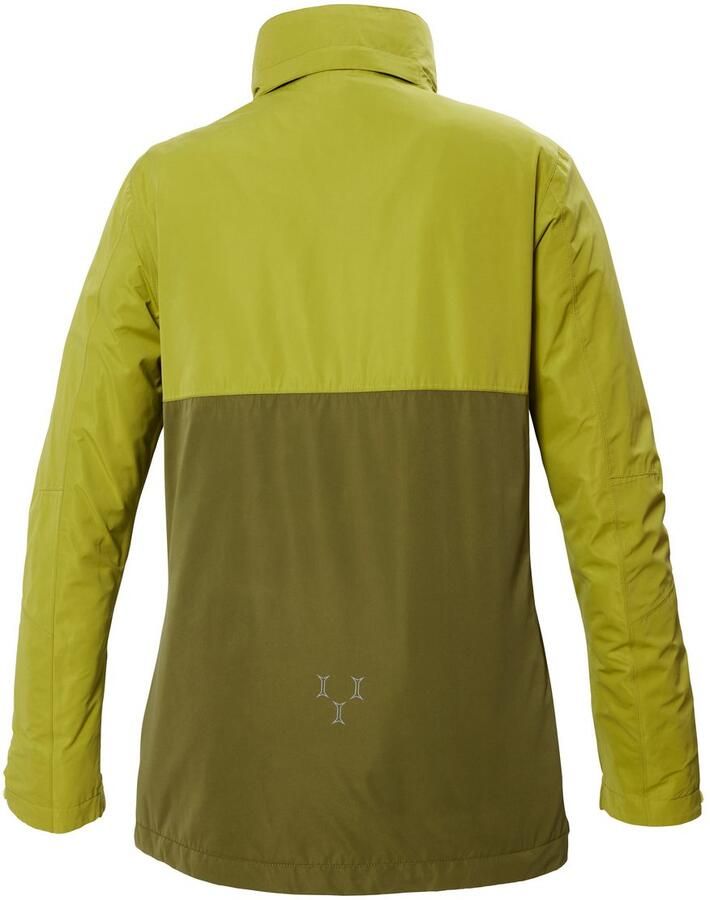 Killtec Functioneel jack KOS 366 WMN JCKT Water- en winddichte damesjas afneembare capuchon PFAS-vrij