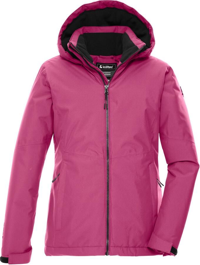 Killtec Functioneel jack KOW 217 GRLS JCKT Wind- en waterdichte kinderjas met fleece en verstelbare capuchon - Foto 6