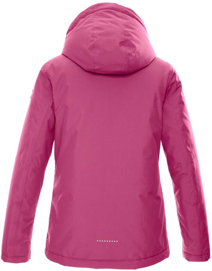 Killtec Functioneel jack KOW 217 GRLS JCKT Wind- en waterdichte kinderjas met fleece en verstelbare capuchon - Foto 2