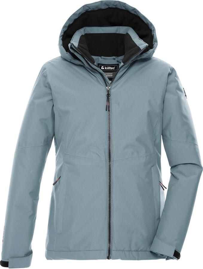 Killtec Functioneel jack KOW 217 GRLS JCKT Wind- en waterdichte kinderjas met fleece en verstelbare capuchon - Foto 6