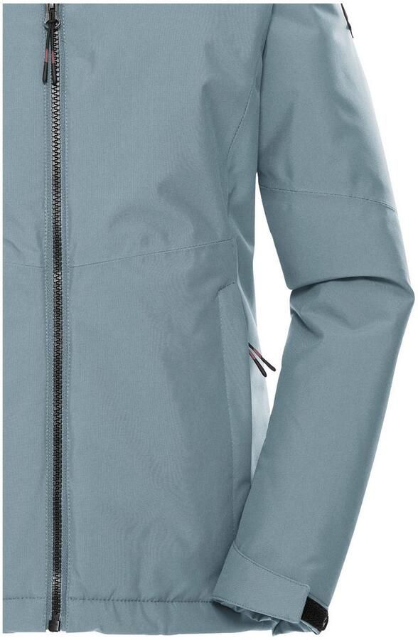 Killtec Functioneel jack KOW 217 GRLS JCKT Wind- en waterdichte kinderjas met fleece en verstelbare capuchon - Foto 4