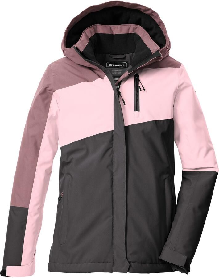 Killtec Functioneel jack KOW 218 GRLS JCKT Winddichte waterdichte kinderjas met verstelbare capuchon - Foto 6