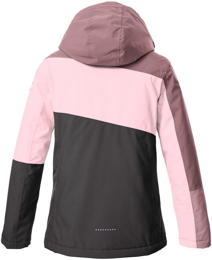 Killtec Functioneel jack KOW 218 GRLS JCKT Winddichte waterdichte kinderjas met verstelbare capuchon