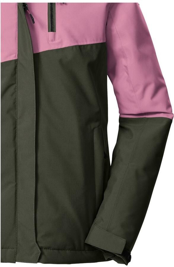 Killtec Functioneel jack KOW 218 GRLS JCKT Winddichte waterdichte kinderjas met verstelbare capuchon - Foto 4