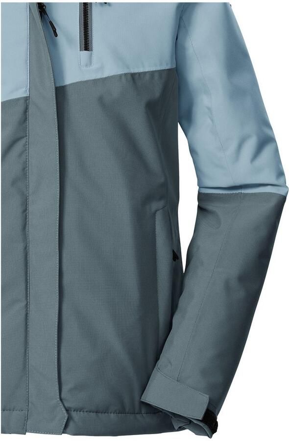 Killtec Functioneel jack KOW 218 GRLS JCKT Winddichte waterdichte kinderjas met verstelbare capuchon - Foto 4