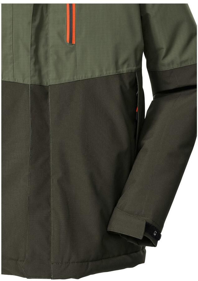 Killtec Functioneel jack KOW 222 BYS JCKT Wind- en waterdichte kinderjas met fleece reflecterende print - Foto 4