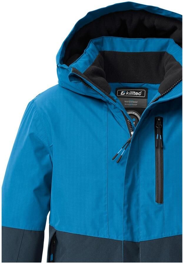 Killtec Functioneel jack KOW 222 BYS JCKT Wind- en waterdichte kinderjas met fleece reflecterende print - Foto 4