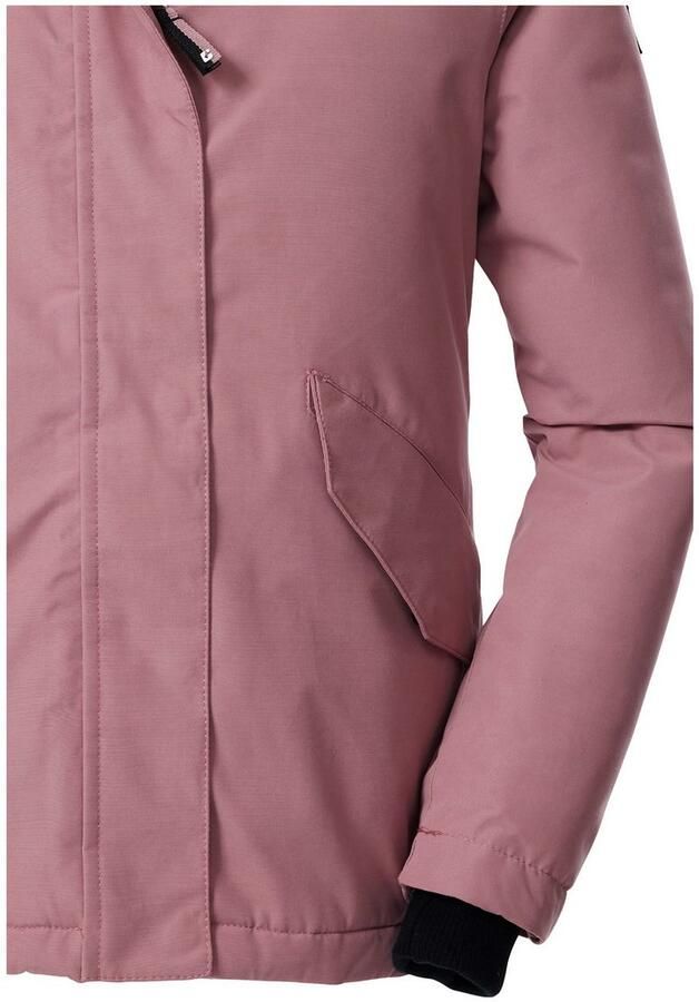 Killtec Functioneel jack KOW 235 GRLS JCKT Wind- en waterdichte kinderjas met teddybont PFAs-vrij geïmpregneerd - Foto 3