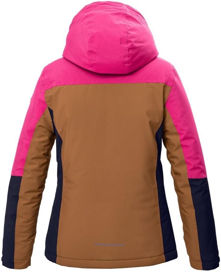 Killtec Functioneel jack KOW 354 GRLS JCKT Waterdichte jas met capuchon en sneeuwvanger PFAS-vrij geïmpregneerd - Foto 2