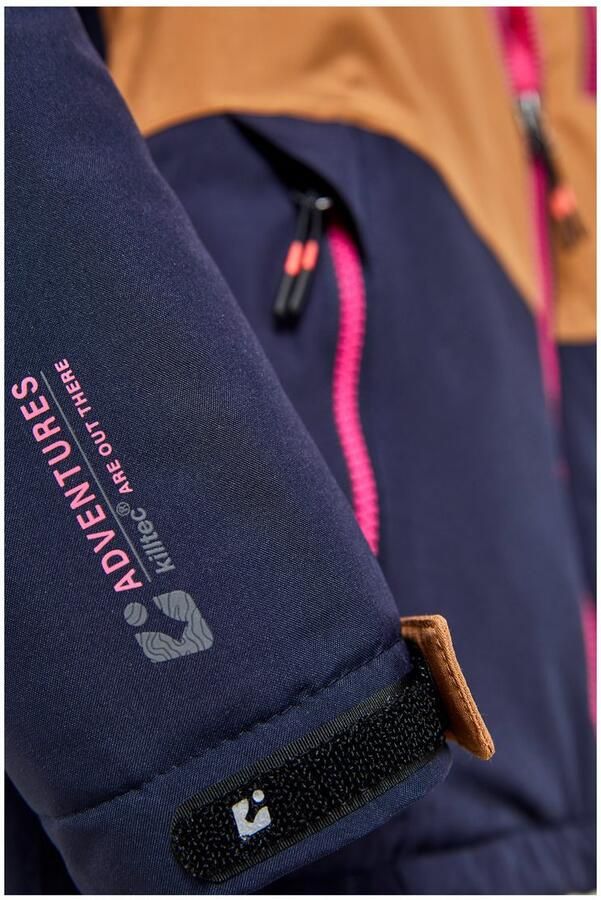 Killtec Functioneel jack KOW 354 GRLS JCKT Waterdichte jas met capuchon en sneeuwvanger PFAS-vrij geïmpregneerd - Foto 3