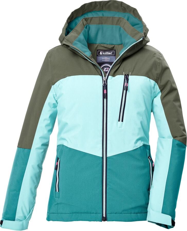 Killtec Functioneel jack KOW 354 GRLS JCKT Waterdichte jas met capuchon en sneeuwvanger PFAS-vrij geïmpregneerd - Foto 2