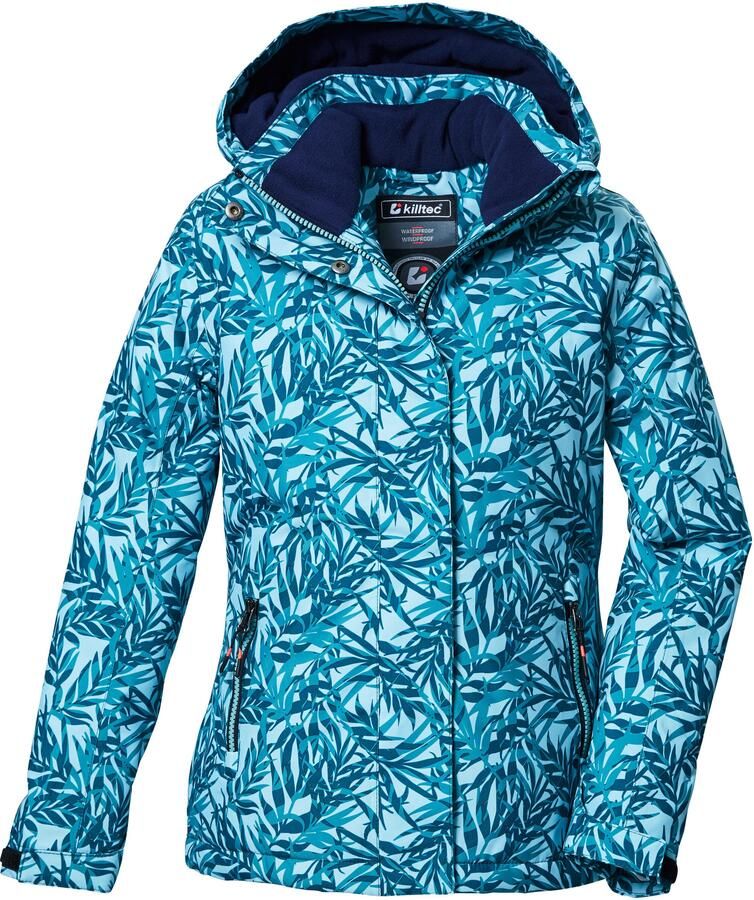 Killtec Functioneel jack KOW 355 GRLS JCKT Waterdichte meisjesjas met capuchon sneeuwvanger en fleece - Foto 5