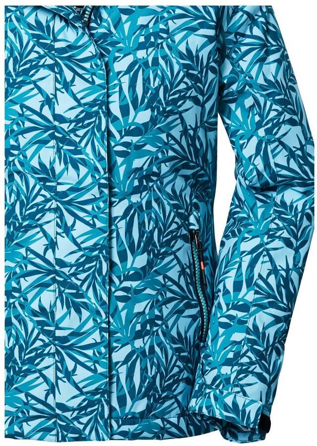 Killtec Functioneel jack KOW 355 GRLS JCKT Waterdichte meisjesjas met capuchon sneeuwvanger en fleece - Foto 3