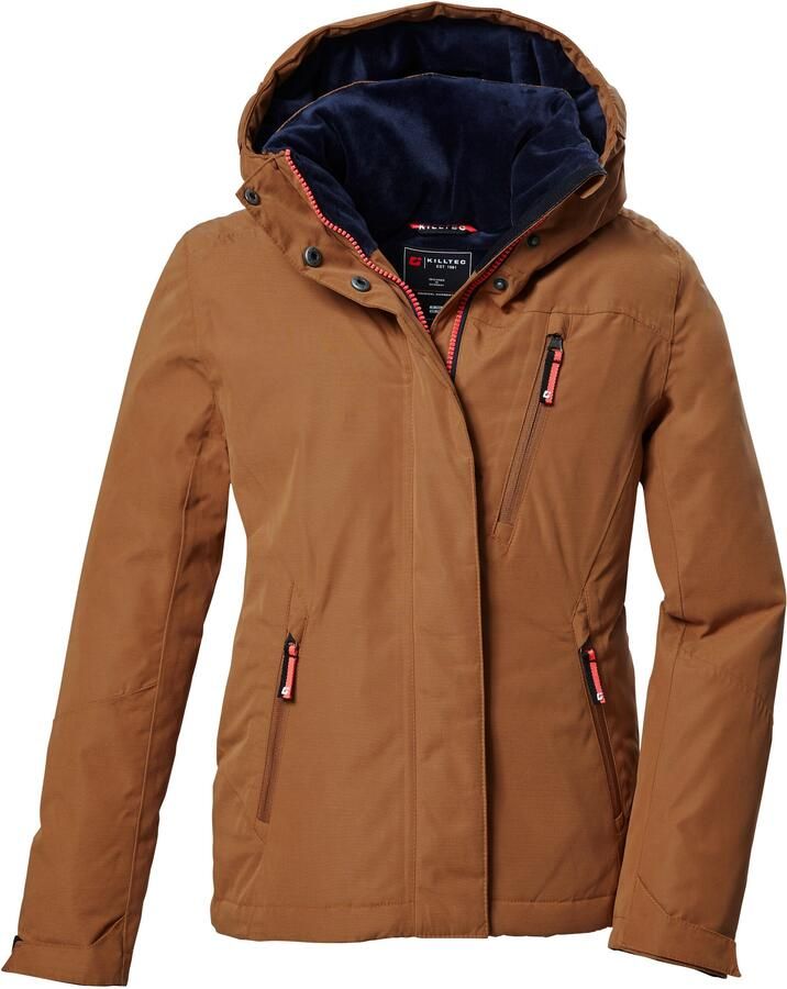 Killtec Functioneel jack KOW 356 GRLS JCKT Waterdichte meisjesjas met capuchon verstelbare manchetten - Foto 5