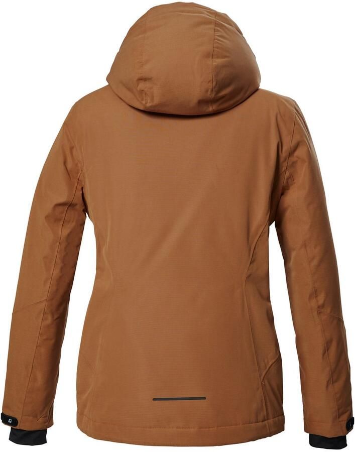 Killtec Functioneel jack KOW 356 GRLS JCKT Waterdichte meisjesjas met capuchon verstelbare manchetten