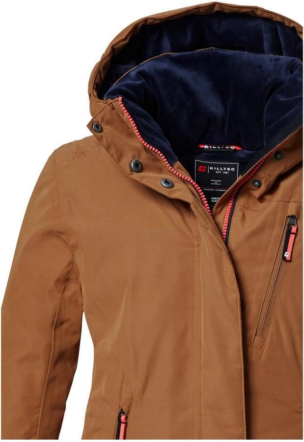 Killtec Functioneel jack KOW 356 GRLS JCKT Waterdichte meisjesjas met capuchon verstelbare manchetten - Foto 3