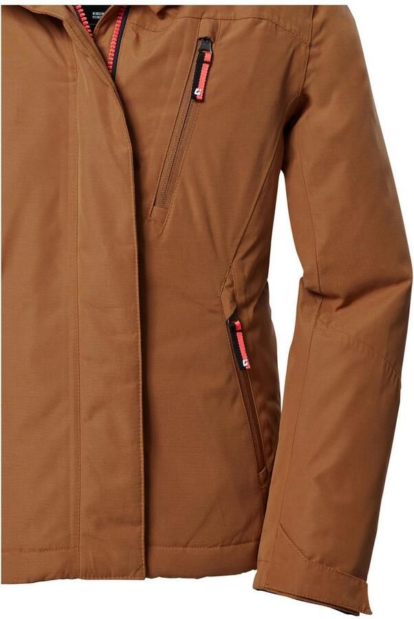 Killtec Functioneel jack KOW 356 GRLS JCKT Waterdichte meisjesjas met capuchon verstelbare manchetten - Foto 4