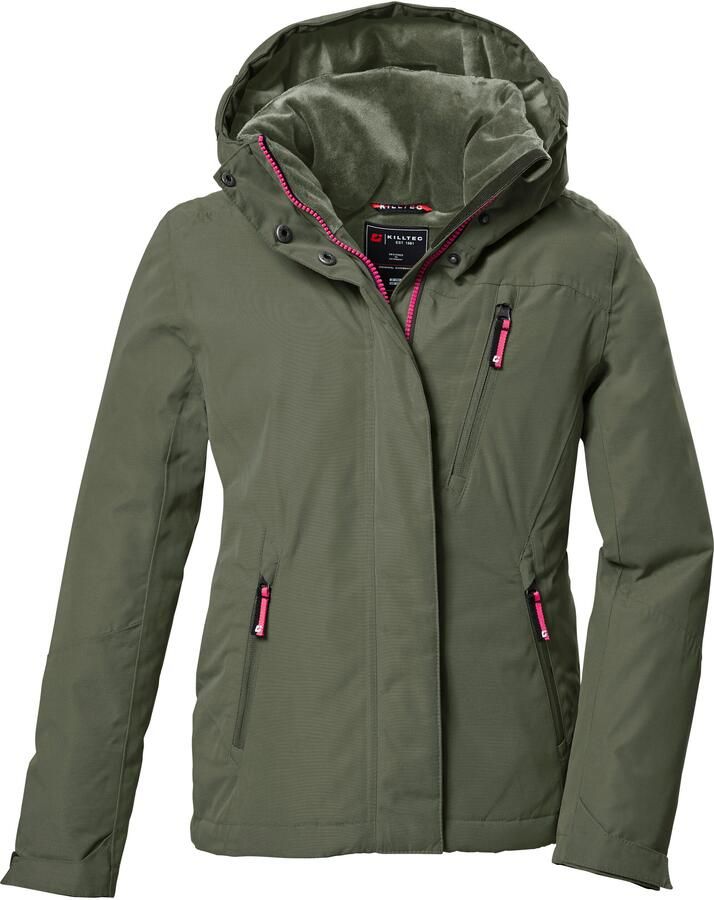 Killtec Functioneel jack KOW 356 GRLS JCKT Waterdichte meisjesjas met capuchon verstelbare manchetten - Foto 5