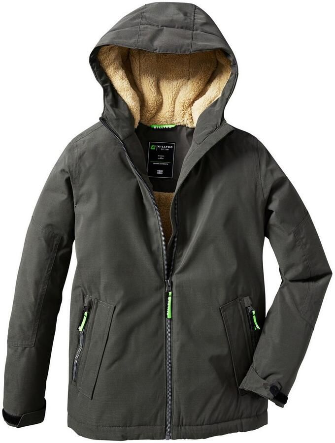 Killtec Functioneel jack KOW 377 BYS JCKT Waterdicht functioneel jack met capuchon warme voering en kinbescherming - Foto 2