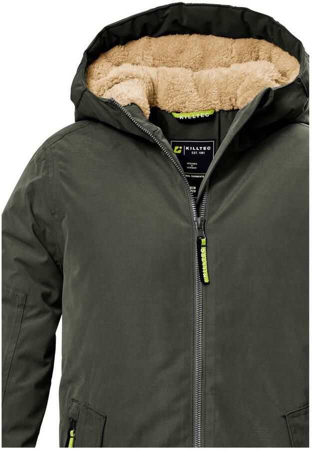 Killtec Functioneel jack KOW 377 BYS JCKT Waterdicht functioneel jack met capuchon warme voering en kinbescherming - Foto 6