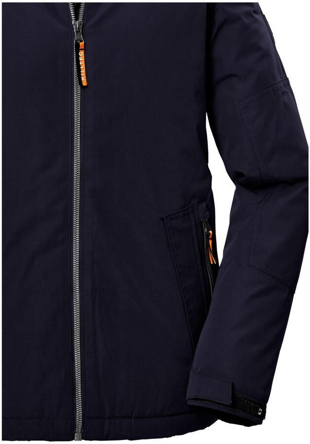 Killtec Functioneel jack KOW 377 BYS JCKT Waterdicht functioneel jack met capuchon warme voering en kinbescherming - Foto 4