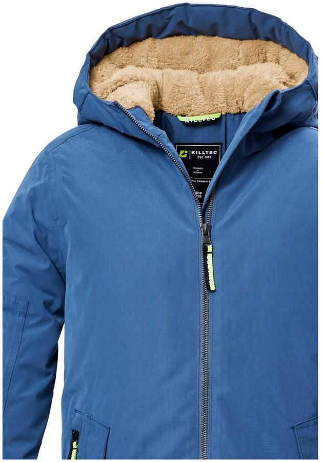 Killtec Functioneel jack KOW 377 BYS JCKT Waterdicht functioneel jack met capuchon warme voering en kinbescherming - Foto 5