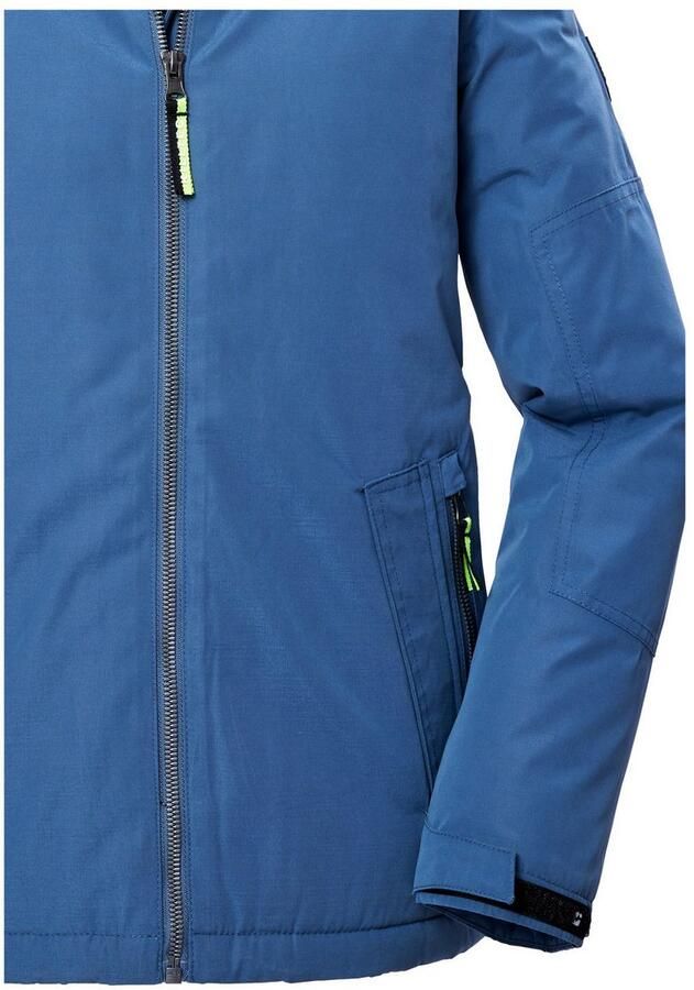 Killtec Functioneel jack KOW 377 BYS JCKT Waterdicht functioneel jack met capuchon warme voering en kinbescherming - Foto 4