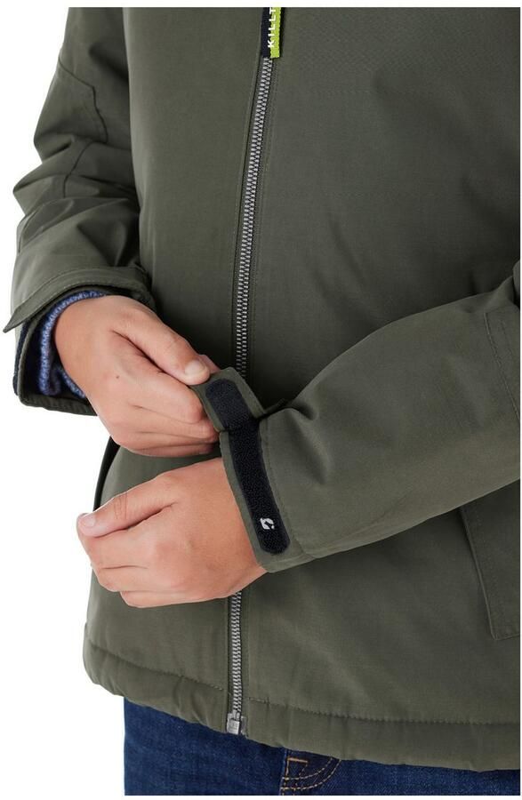 Killtec Functioneel jack KOW 377 BYS JCKT Waterdicht functioneel jack met capuchon warme voering en kinbescherming - Foto 9