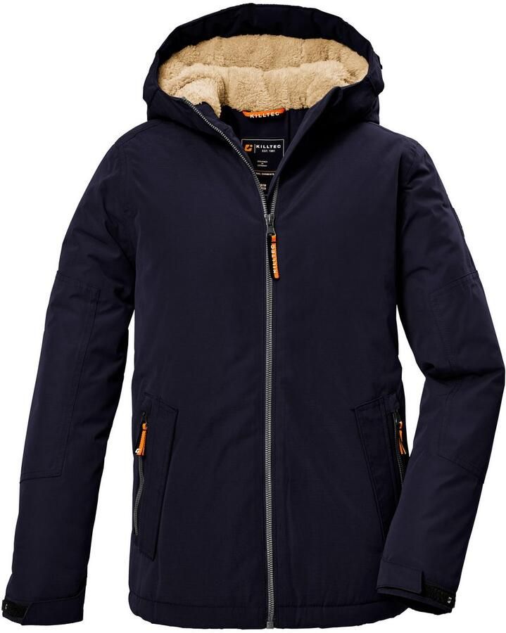 Killtec Functioneel jack KOW 377 BYS JCKT Waterdicht functioneel jack met capuchon warme voering en kinbescherming