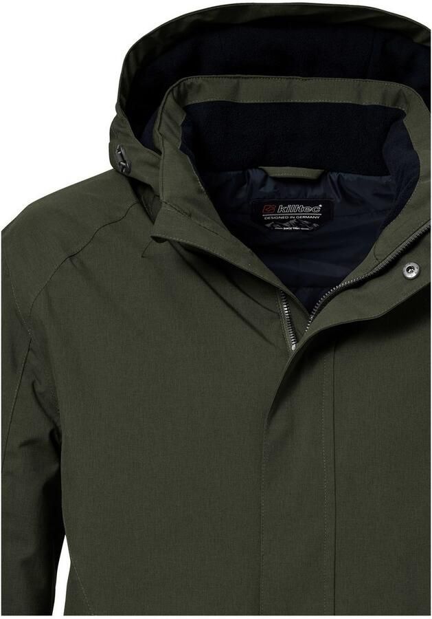 Killtec Functioneel jack KOW 4 MN JCKT Water- en winddichte herenjas ade d afneembare capuchon - Foto 4