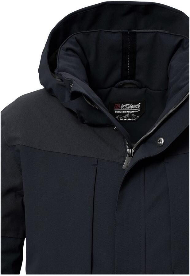 Killtec Functioneel jack KOW 81 MN JCKT Waterdichte herenjas met afneembare capuchon en veel zakken - Foto 4