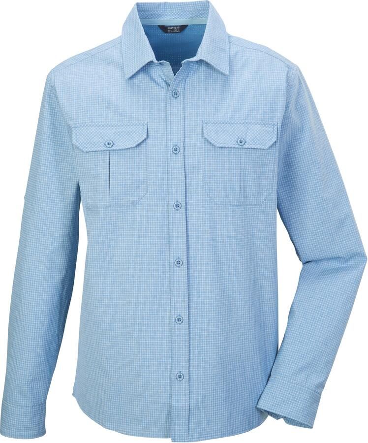 Killtec Functioneel shirt KOS 48 MN WVN SHRT Ademend waterafstotend sneldrogend heren overhemd - Foto 3