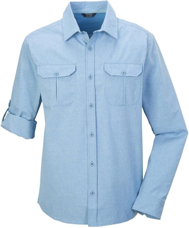 Killtec Functioneel shirt KOS 48 MN WVN SHRT Ademend waterafstotend sneldrogend heren overhemd