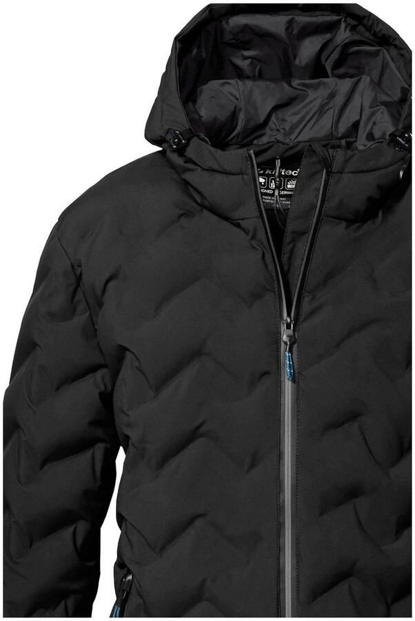 Killtec Gewatteerde jas KOW 119 MN QLTD JCKT Water- en windafstotende jas met verstelbare capuchon - Foto 4