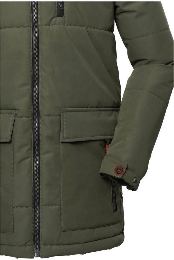 Killtec Gewatteerde jas KOW 135 BYS QLTD PRK Lange ademende parka met verstelbare capuchon en zakken - Foto 4