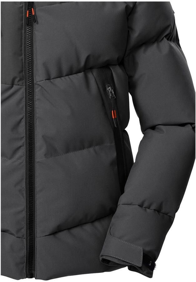 Killtec Gewatteerde jas KOW 230 BYS QLTD JCKT Winddichte waterafstotende kinderjas met verstelbare chetten - Foto 4