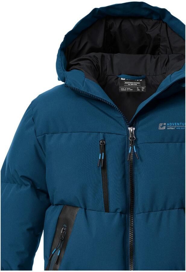 Killtec Gewatteerde jas KOW 239 BYS QLTD JCKT Winddichte waterafstotende kinderjas met verstelbare chetten - Foto 4