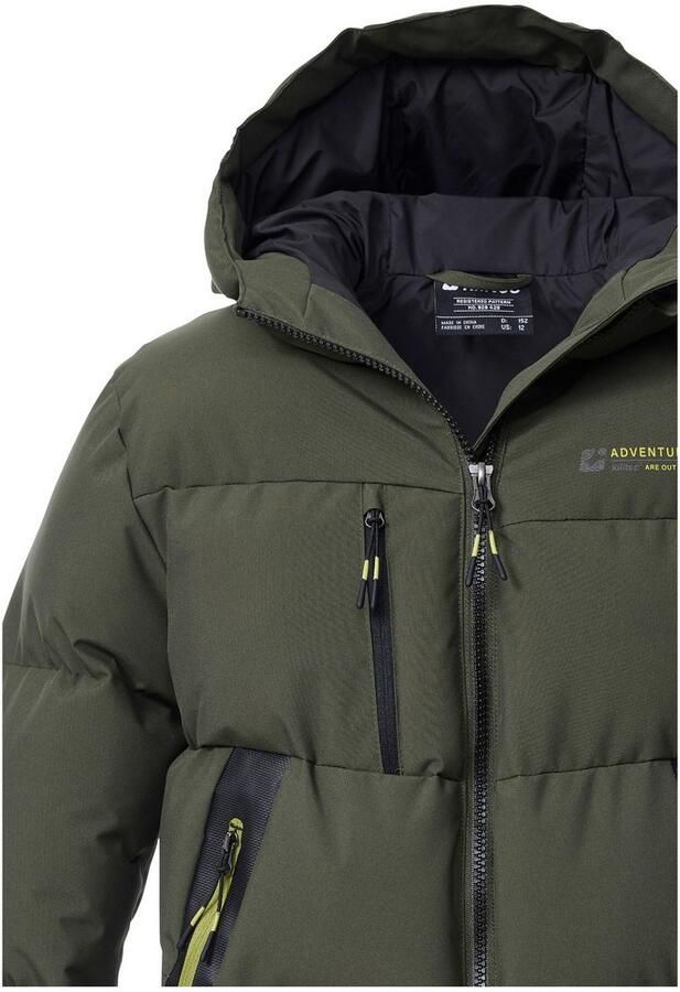 Killtec Gewatteerde jas KOW 239 BYS QLTD JCKT Winddichte waterafstotende kinderjas met verstelbare chetten - Foto 3