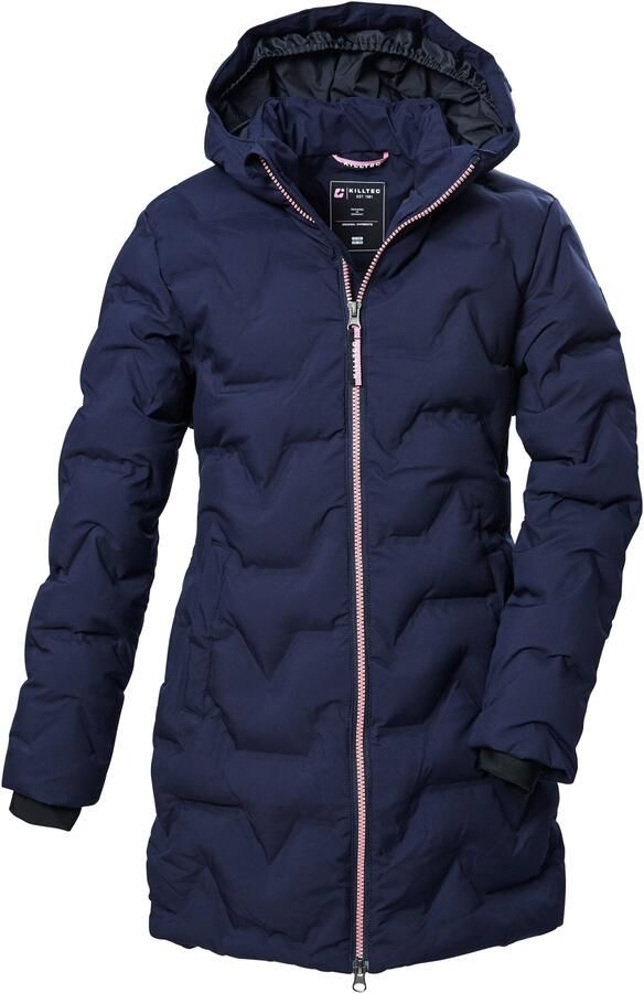 Killtec Gewatteerde jas KOW 358 GRLS QLTD PRK Winddichte waterafstotende kinderparka met 10.000 mm waterkolom - Foto 2